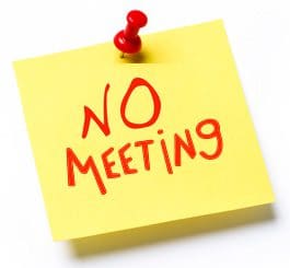 No Meeting on July 22nd. 