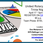 United Rotary Clubs Trivia Night