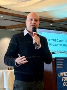 Club Meeting – The 911 call for a Caregiving Crisis