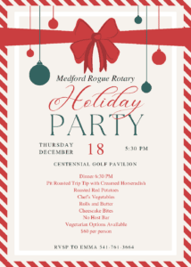 Holiday Party Dec 18th !!! RSVP today 🍽🌲❄